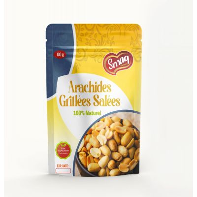Arachides grillées salées 10x100g