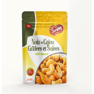 Noix de cajou grillées salées 10x100g