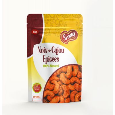 Noix de cajou épicées 10x100g
