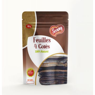 Feuilles 4 côtés 10x100g